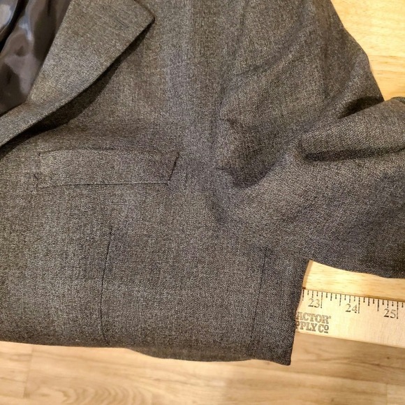 Alexandre London Savile Row Suit Jacket 22" pit to pit 30" shoulder to hem - Picture 9 of 10